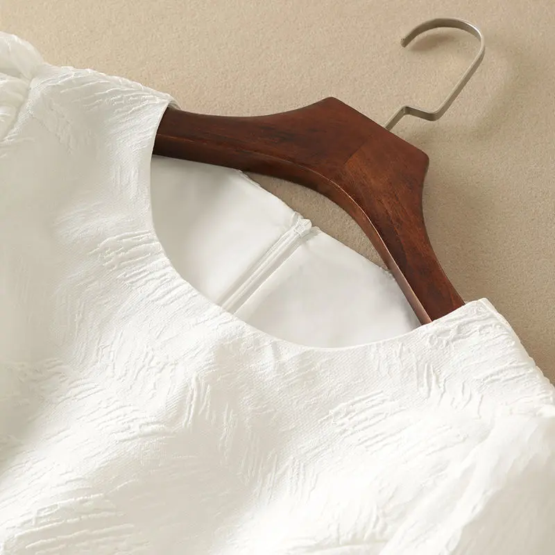 Femme robe robes de soirée pour femmes Midi bal blanc soirée remise des diplômes vêtements esthétiques Chic et élégant joli Style coréen G