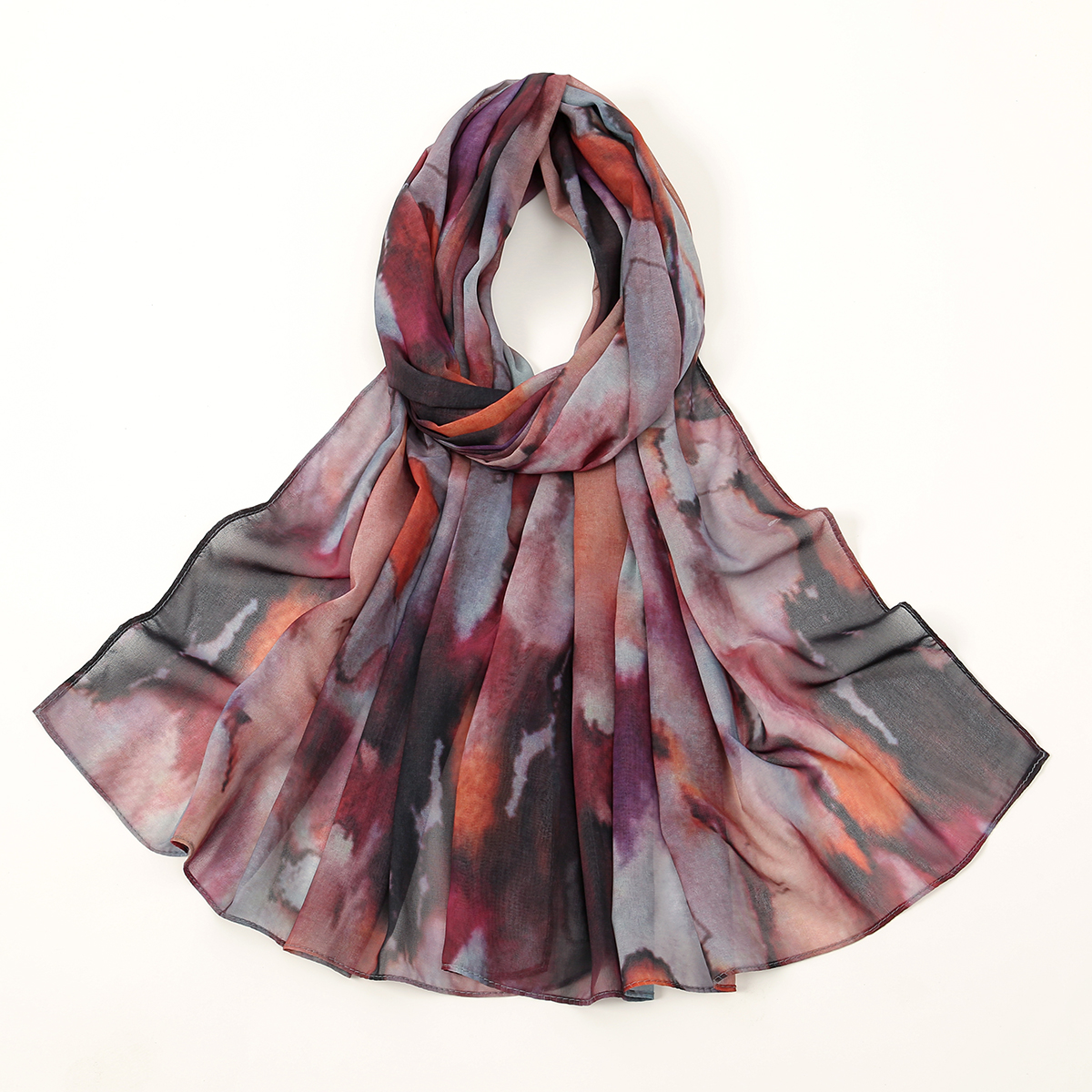 Hijabs en Mousseline de Soie Imprimée pour Femme, Châles, Turban, Foulard Musulman, à la Mode, Enveloppes de Sauna, Turban Islamique, Nouvelle Collection