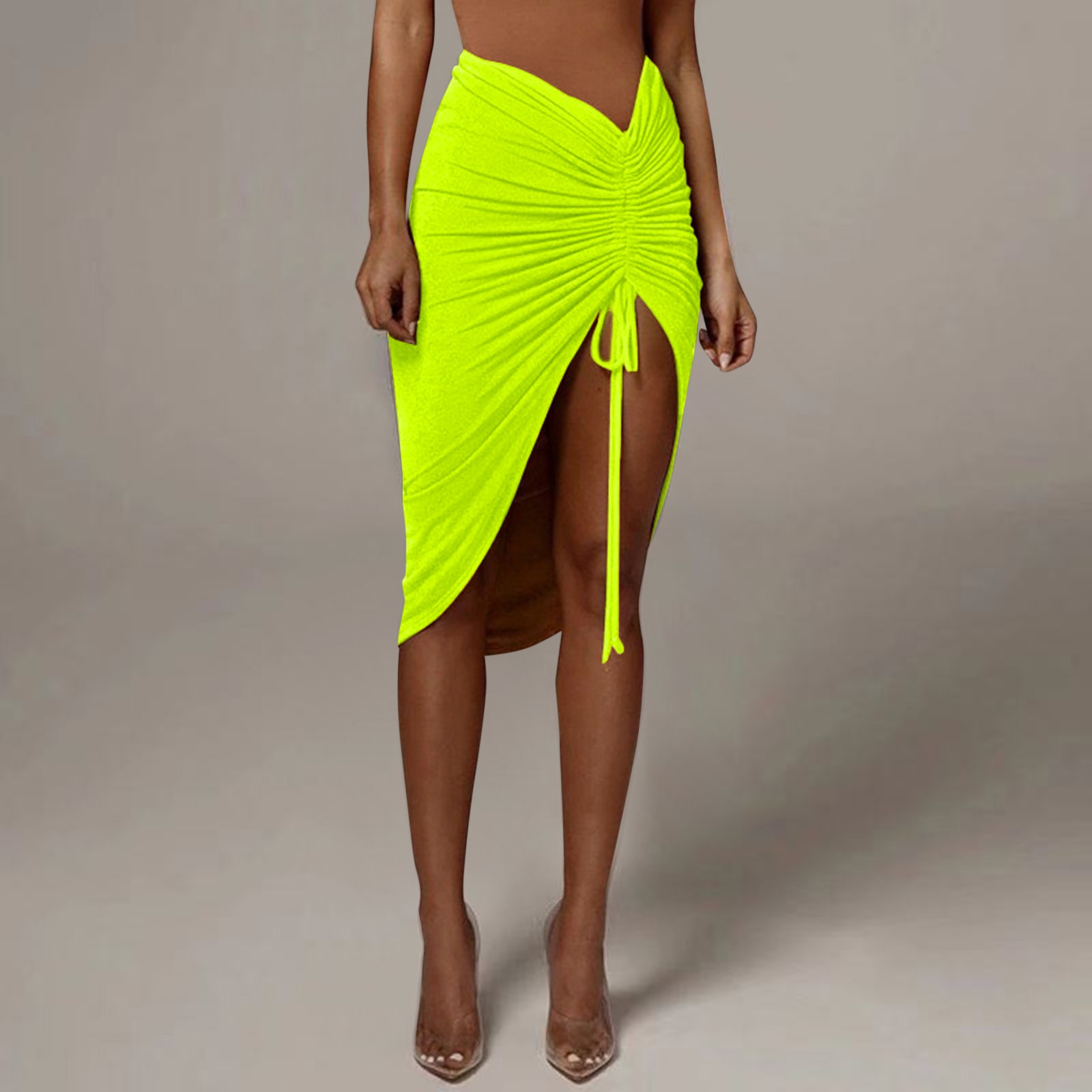 Jupe sexy pour femme en mousseline, paréo, écharpe, cache-maillot, kaftan, sarong, tenue de plage, cache-maillot de bain, jupes