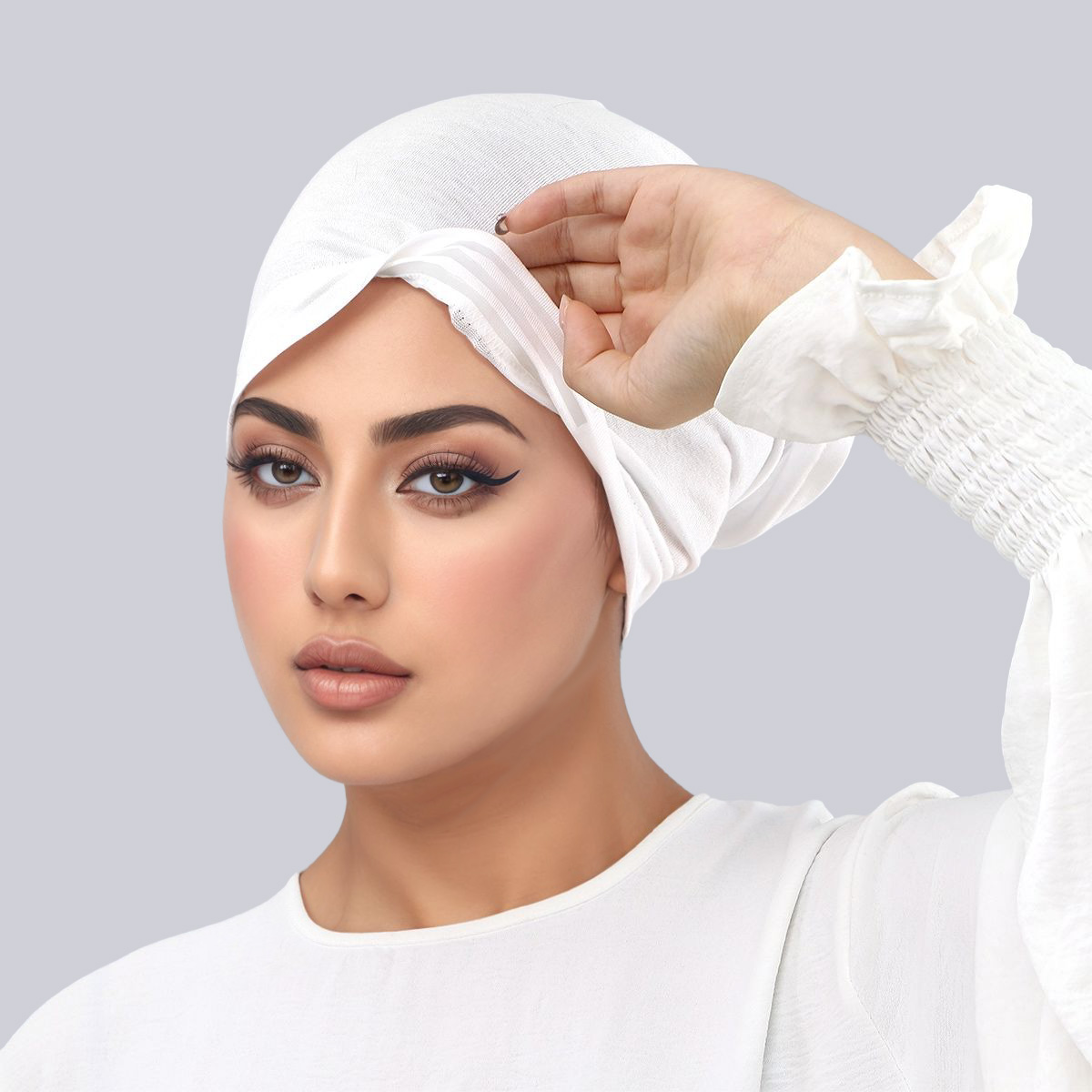 Nouvelles Bonnets Hijab Antidérapants pour Femmes Musulmanes, Sous-bonnet Couleur Unie avec Bande Élastique, Bonnet Réglable, Chapeau Intérieur, Bandana, Turban