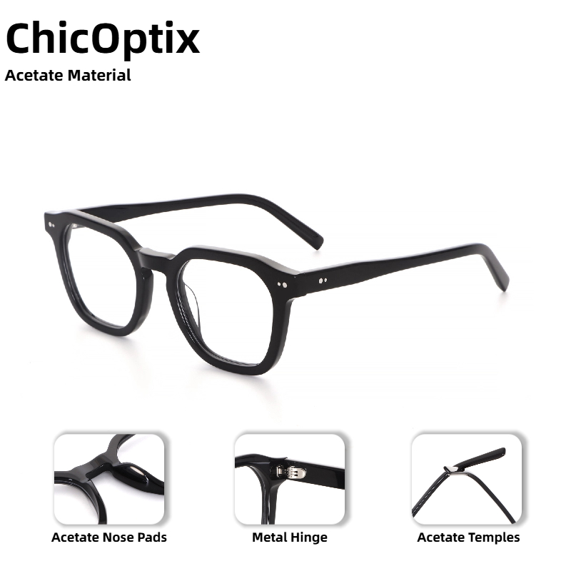 Lunettes optiques rétro littéraires classiques pour femmes, tendance, Design à rivets rétro, monture de plaque de haute qualité, lentille transparente, nouvelle collection