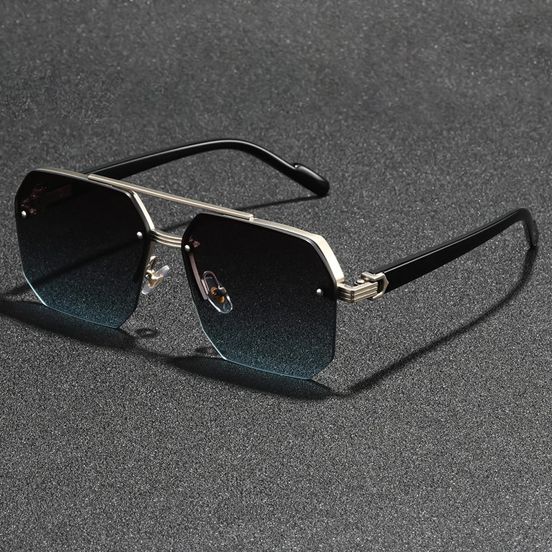 Lunettes de soleil classiques noires à grandes nuances carrées pour femmes et hommes, lunettes de soleil à la mode avec Protection Uv
