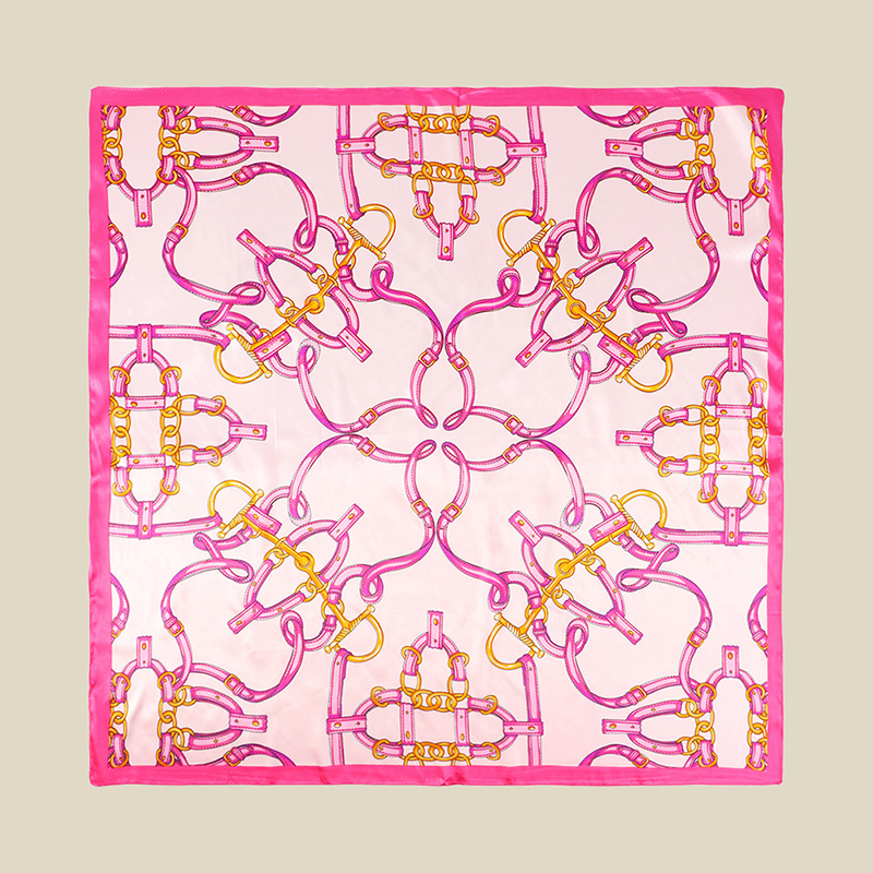 InjJOPrinting-Foulard Carré Multifonctionnel, Tête Ronde, Coupe-Vent, Hijab, Extérieur, Plage, Voyage, Châle, 85cm