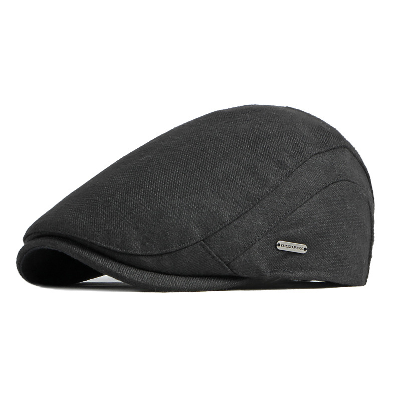 Automne hiver chevrons bec de canard chapeau plat béret chapeau hommes femmes rétro gavroche lierre casquette peintre Gatsby conduite Cabbie casquette