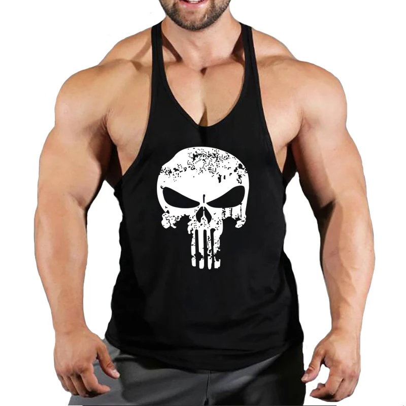 Chemise de fitness pour hommes, haut de gymnastique, vêtements de musculation, vêtements pour hommes, Stringer Muscular GlaSinglets, gilets, Économie Singlet, Y