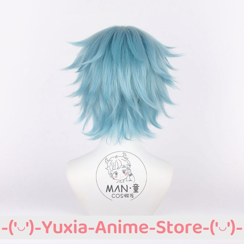 Perruque de Cosplay My Hero Academia Tomura Shigaraki, accessoire de Costume de fête de jeu de rôle, cheveux synthétiques en Fiber résistante à la chaleur