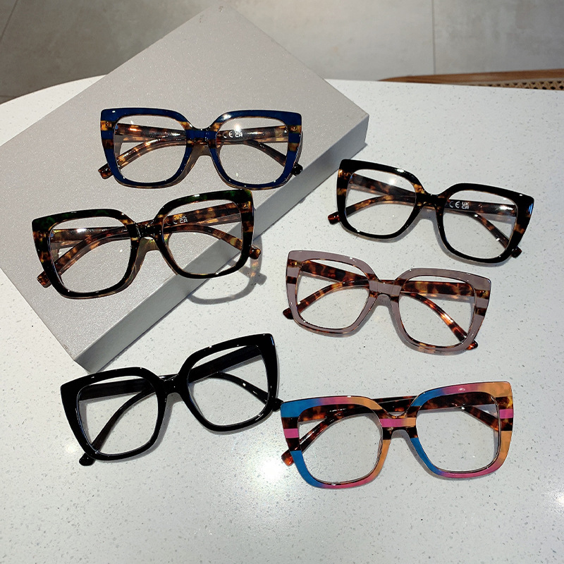 Lunettes carrées rétro pour femmes, Design de marque, colorées, Anti-lumière bleue, pour la décoration, usage quotidien, blocage de la lumière bleue