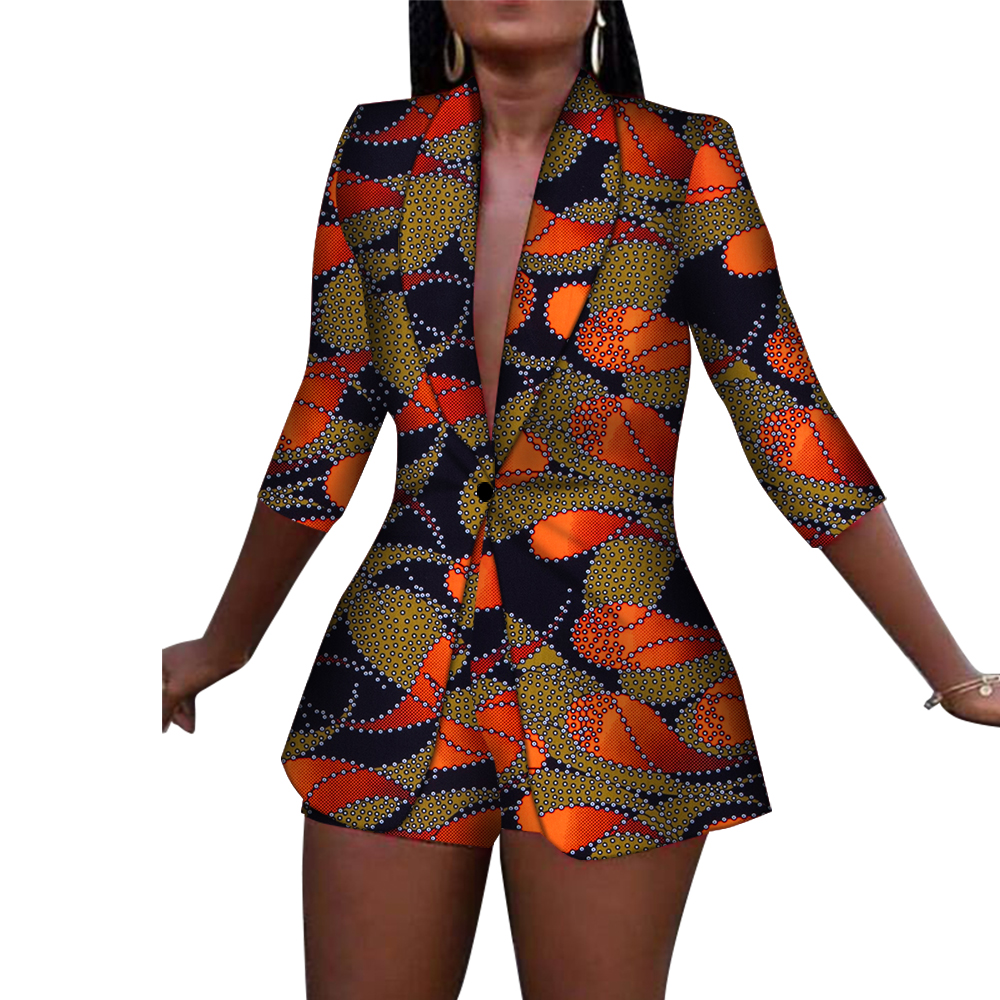 Ensemble de vêtements africains pour femmes, 2 pièces, 100% coton imprimé, nouvelle collection, WY3492