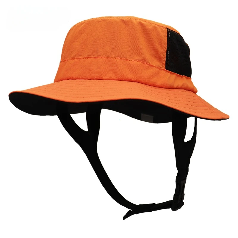 Casquette de Surf de plage en maille respirante, chapeau de soleil UPF50 +, casquette de pêche en plein air d'été, chapeau seau réglable pour Sport aquatique