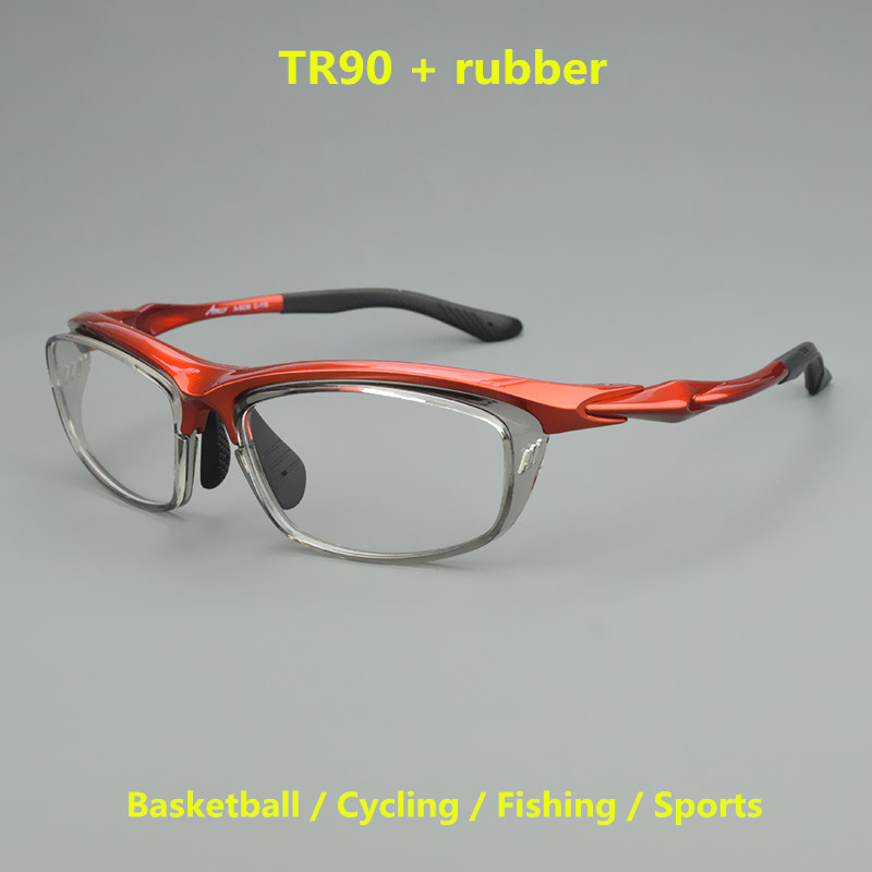 Mode sport lunettes cadre hommes TR90 cyclisme lunettes femme lunettes myopie optique Prescription coupe-vent rétro spectacle