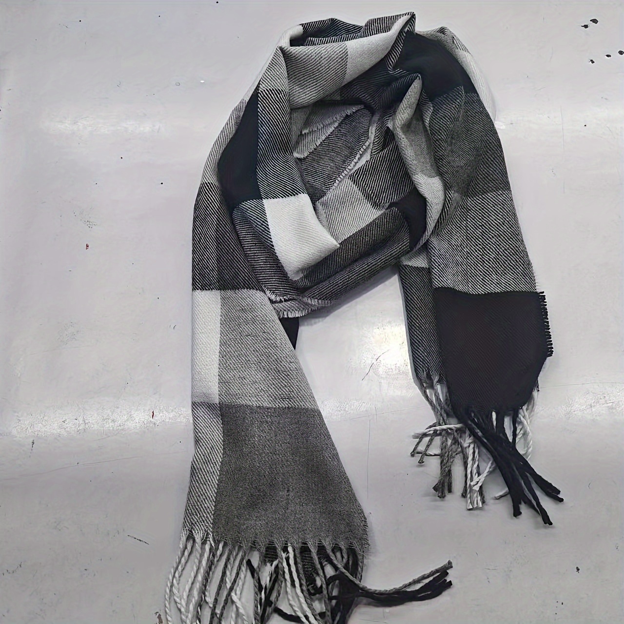 Écharpes en cachemire à pampilles unisexes, châle chaud, long, penseur de couple, femmes, hommes, automne, hiver, offre spéciale