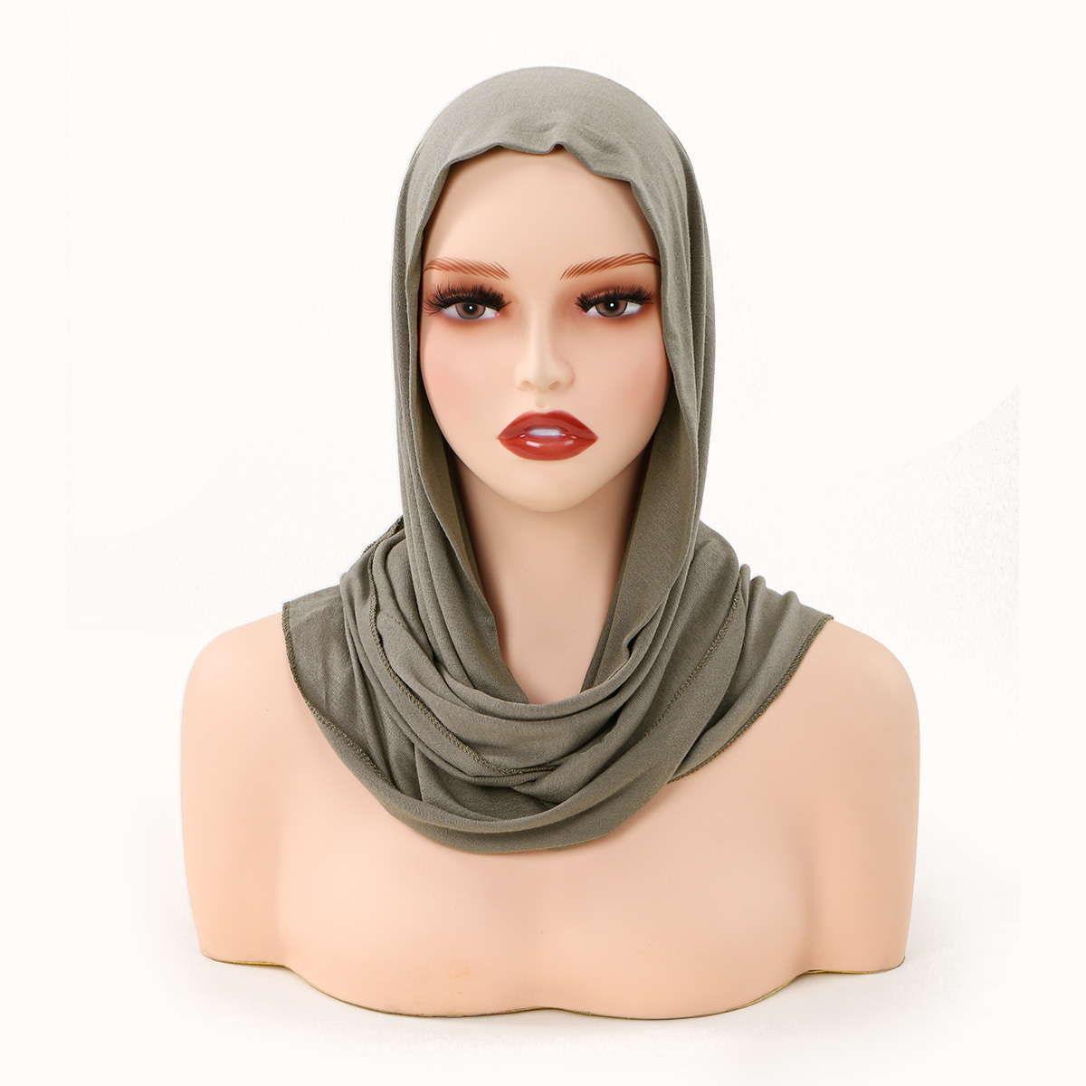 Nouveau Modal Jersey instantané Hijab femme musulman sous-écharpe casquettes coton extensible chapeau Islam Turban Bonnet Foulard croix Foulard