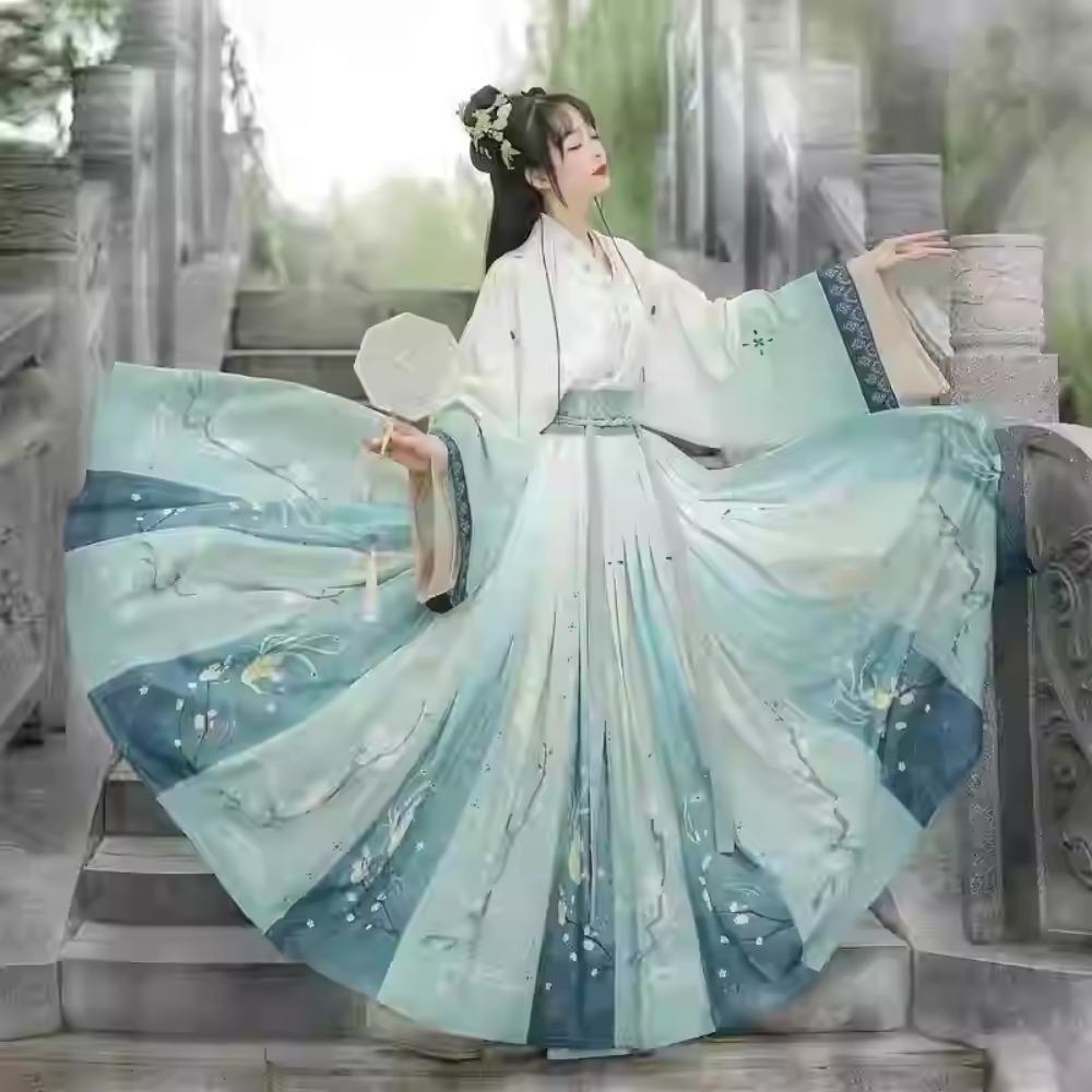 Hanfu – robe traditionnelle chinoise, Costumes de Cosplay, Style ethnique, vêtements de scène à la mode pour femmes, robe de fée de fête
