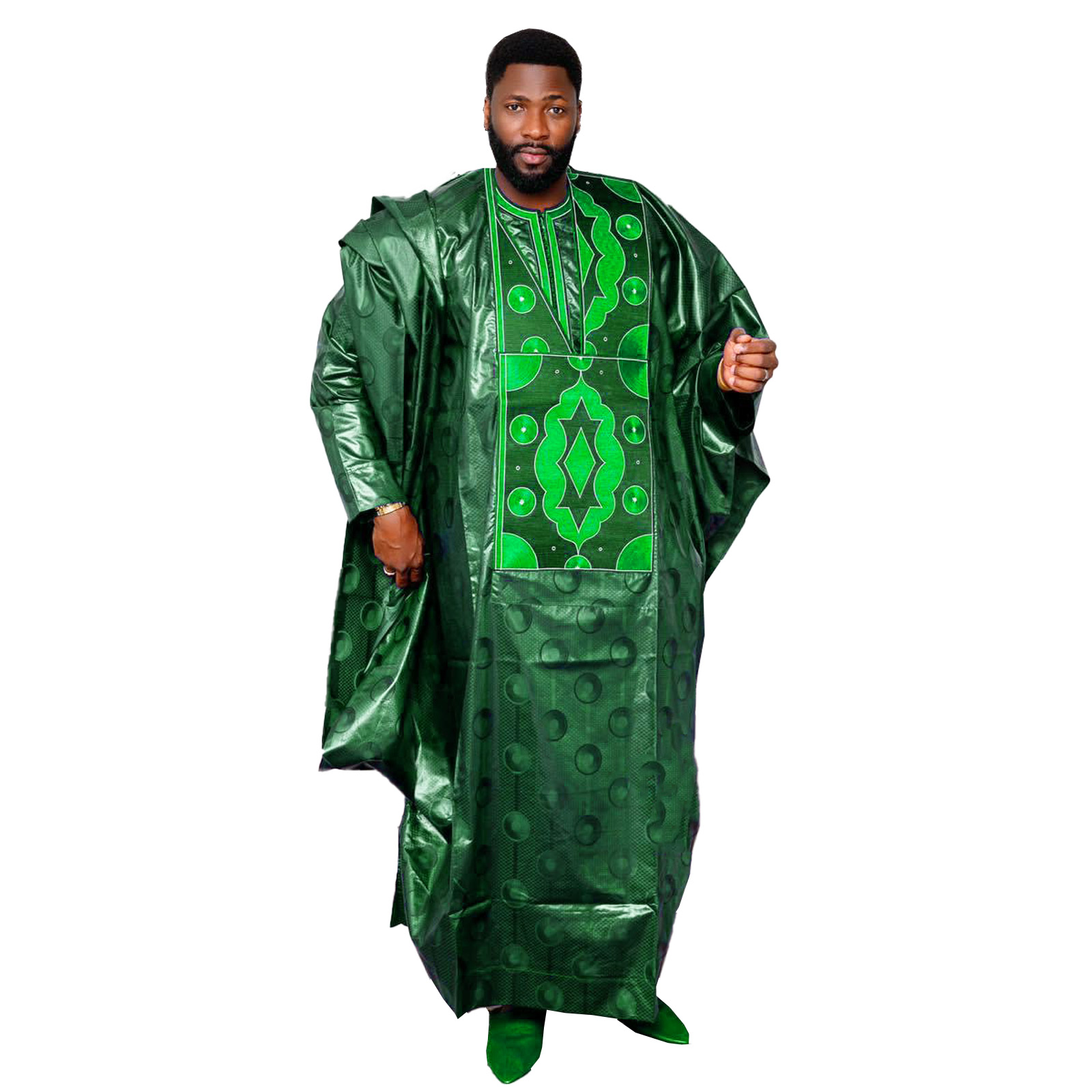 Vêtements africains pour homme Bazin Riche broderie Design haut à manches longues
