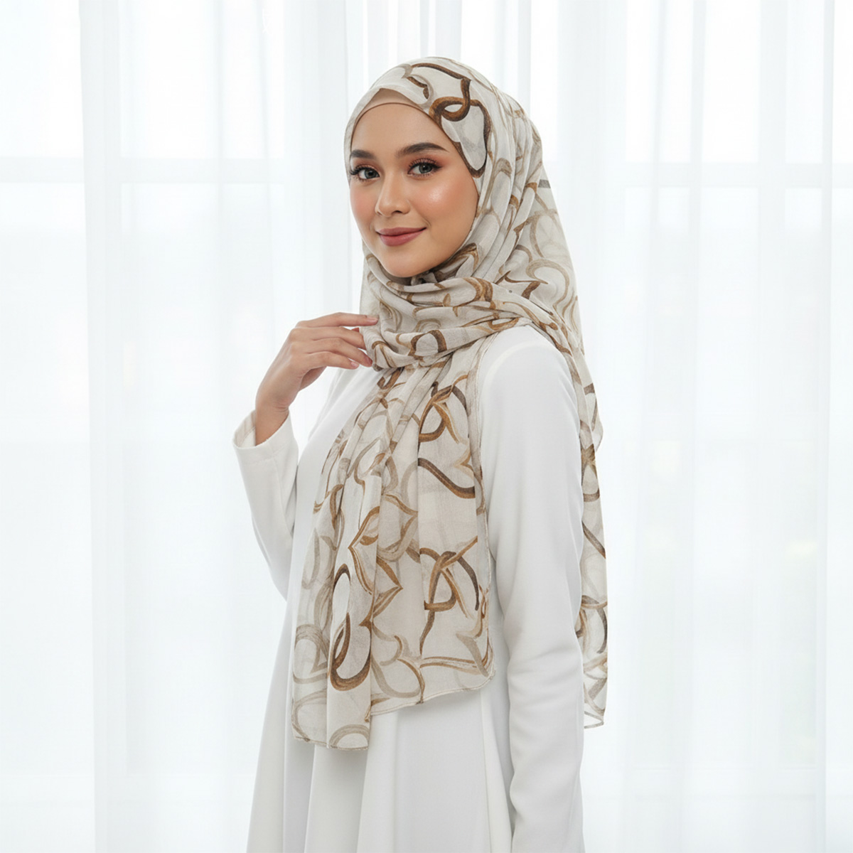 Foulard Hijab en coton et Viscose imprimé Floral pour femmes musulmanes, Foulard élégant, châle, bandeau, Turban, Ramadan, 180x90cm