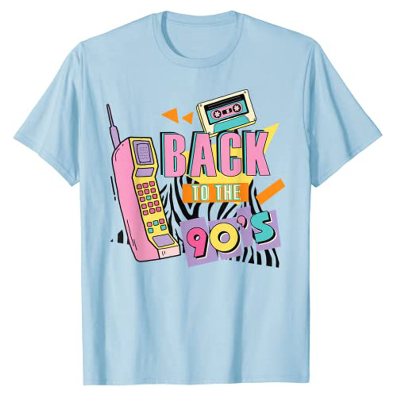 Tenues de retour aux années 90 pour femmes, costume rétro, t-shirt de fête, cadeau pour hommes, style des années 90, hip hop, t-shirt graphique rigour, Y-s