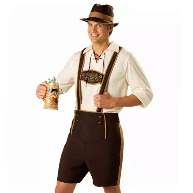 Couples Oktoberfest Costume défilé taverne barman serveuse tenue Cosplay Halloween carnaval fête déguisement