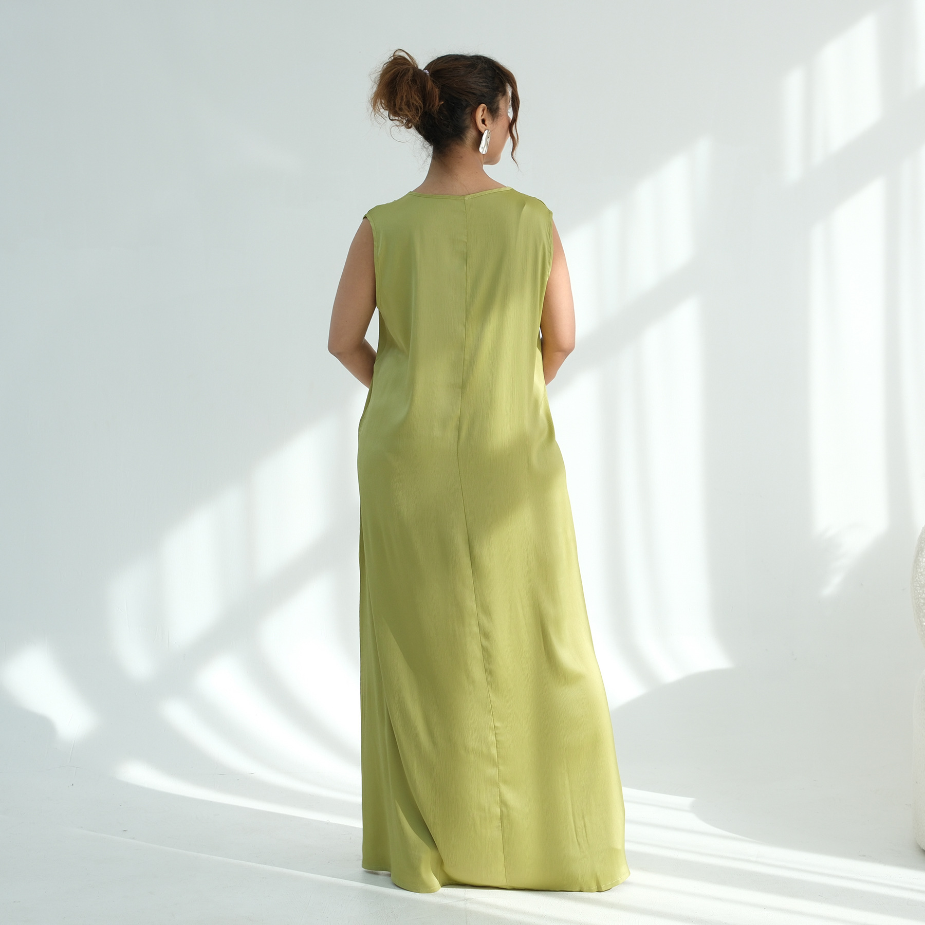 Nouvelle robe longue sans manches pour femmes musulmanes, Abaya Dubaï, Kaftan Turc, sous-robe pour Abayas, vêtements islamiques, Caftan Marocain Femme