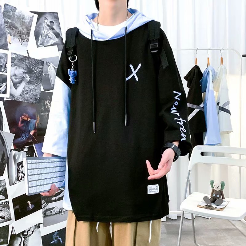 T-Shirt à capuche pour hommes, mode coréenne, été, extérieur, décontracté, manches courtes, Hip-hop, vêtements pour hommes, Streetwear, 2021