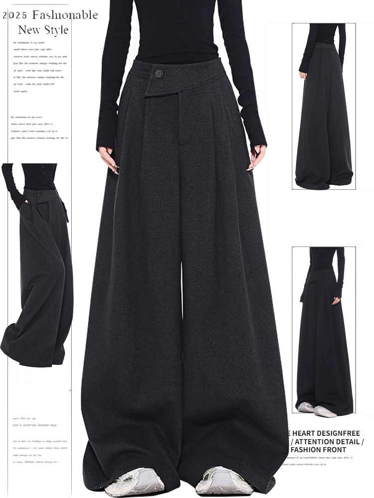 Costume noir pour femmes, pantalon Streetwear des années 90, esthétique, Vintage, mode Y2k, Harajuku, taille haute, vêtements à la mode, 2025
