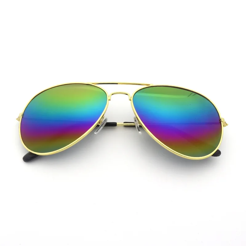 Nouvelles lunettes de soleil aviateur tendance pour hommes et femmes, lunettes de soleil métalliques pour la conduite, la pêche, lunettes de soleil de luxe de marque, lunettes de créateur UV400