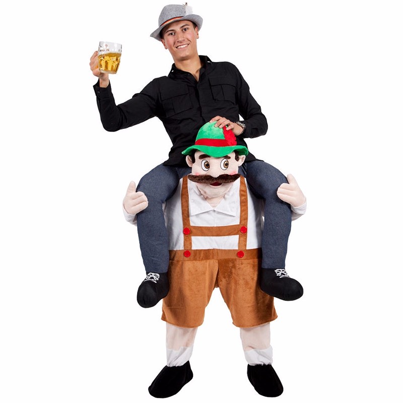 Costumes d'animaux amusants pour la fête d'Halloween, olympiques de cosplay, pantalons de paupières, robe de fête Oktoberfest