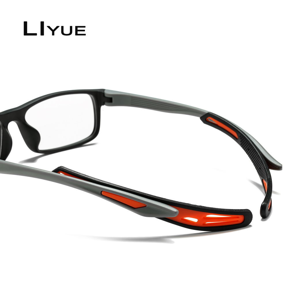 Tr90 lunettes optiques monture de lunettes hommes sport basket-ball Football transparent prescription myopie lunettes cadre de lunettes