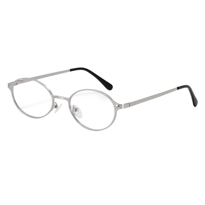 Nouvelles lunettes de myopie ovales pour hommes et femmes, monture en métal, lunettes de vue rondes -1.0 -2.5 -2.0 -1.5 -3.0