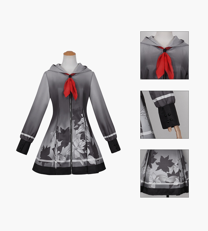 Robe de cosplay Project Sekai Kanade Yoisaki, tenue quotidienne, costume d'anime