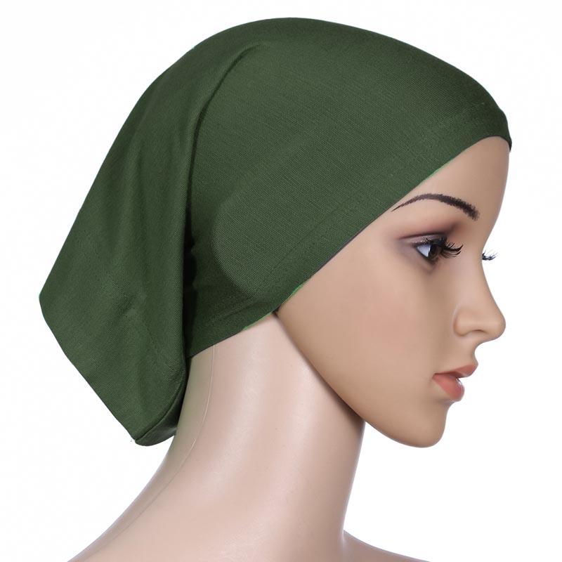Femmes musulmanes foulard sous-écharpe extensible Hijab couverture bandeau sous-écharpe casquette châle Islam écharpe bandeau intérieur Bonnet