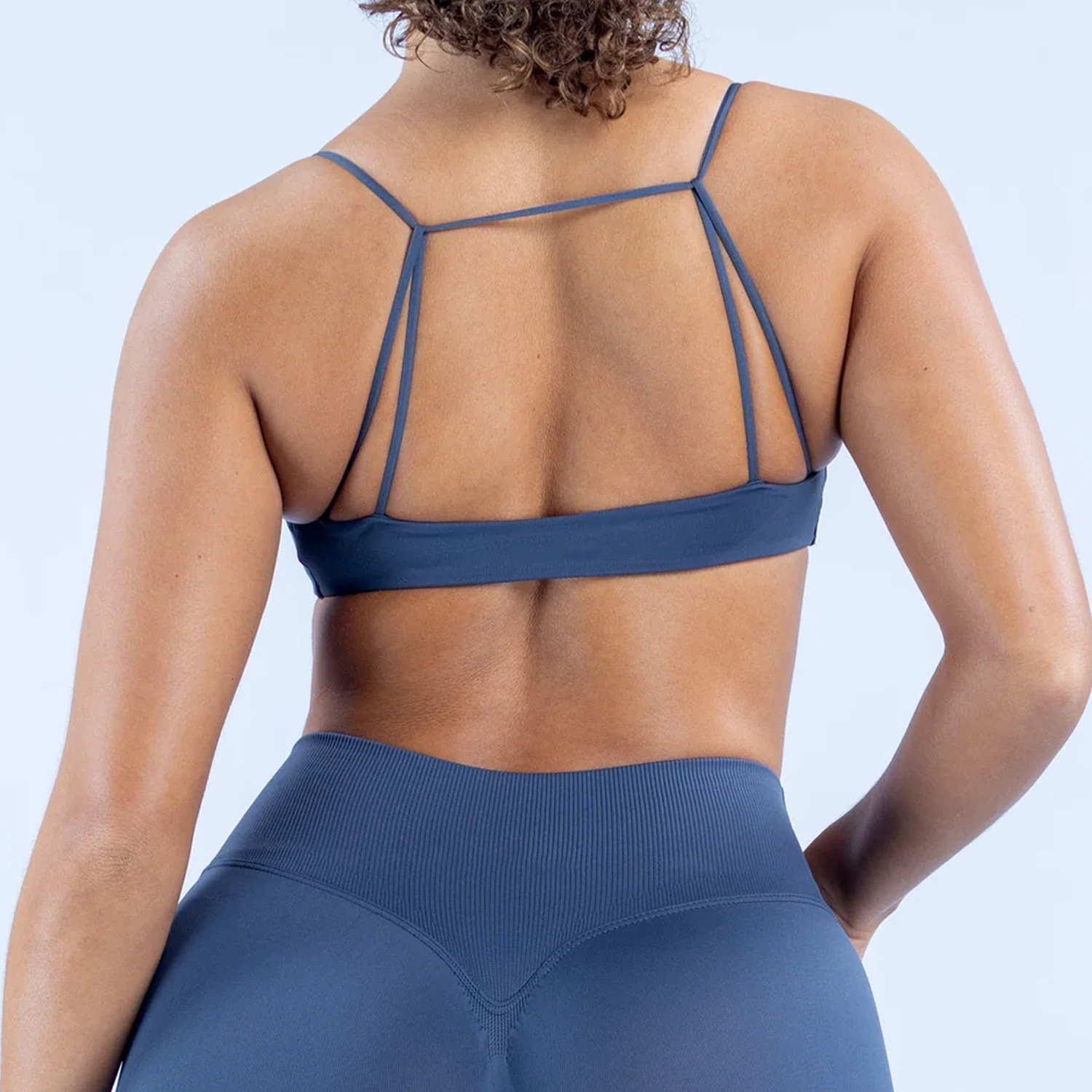 Soutien-gorge de sport sexy pour femme, brassière de course à dos croisé, sous-vêtement de sport respirant, haut de fitness pour femme