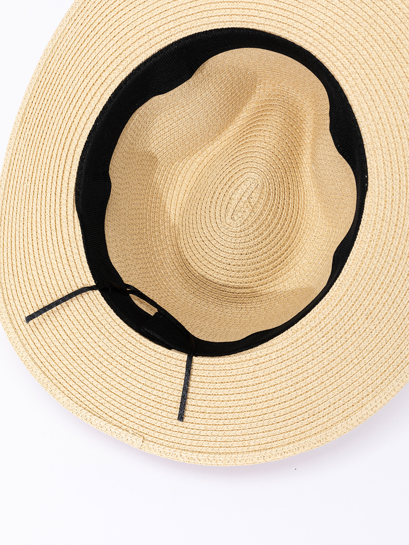 Chapeau de paille Panama, chapeau haut-de-forme jazz féminin, chapeau de protection solaire et pare-soleil tissé à la mode pour hommes et femmes, printemps et été