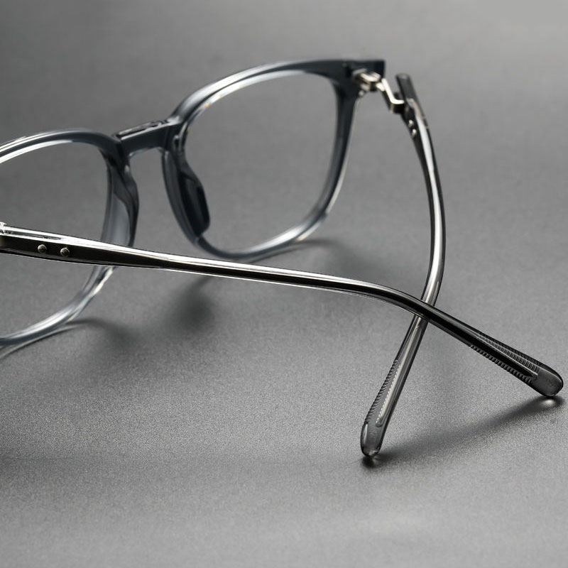 Mode myopie lunettes optiques cadre femmes Vintage grand cadre lunettes pour grand visage rétro Anti lumière bleue lunettes d'ordinateur