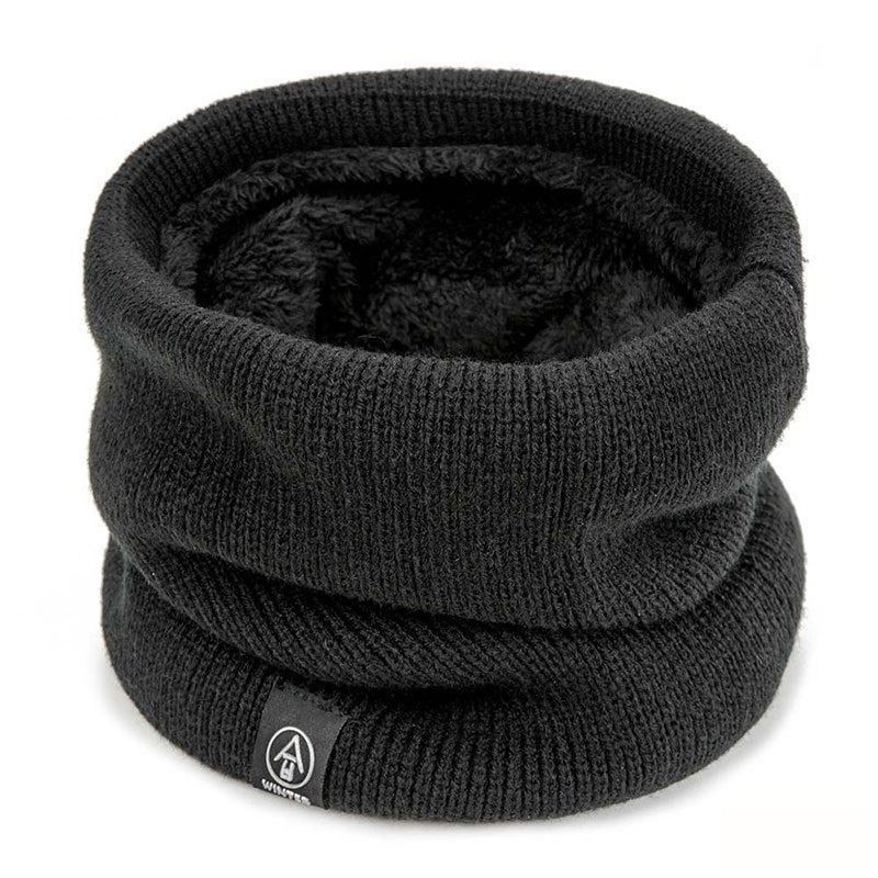 Écharpe de cache-cou en polaire épaisse pour l'hiver, masque facial d'équitation coupe-vent, chauffe-cou thermique chaud pour hommes et femmes