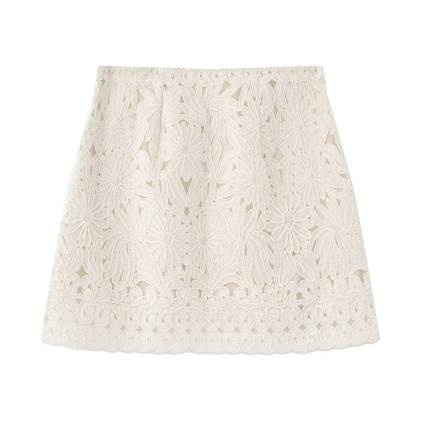 Nouveaux vêtements pour femmes style européen et américain à la mode col rond à lacets chemise décontractée demi-jupe ensemble