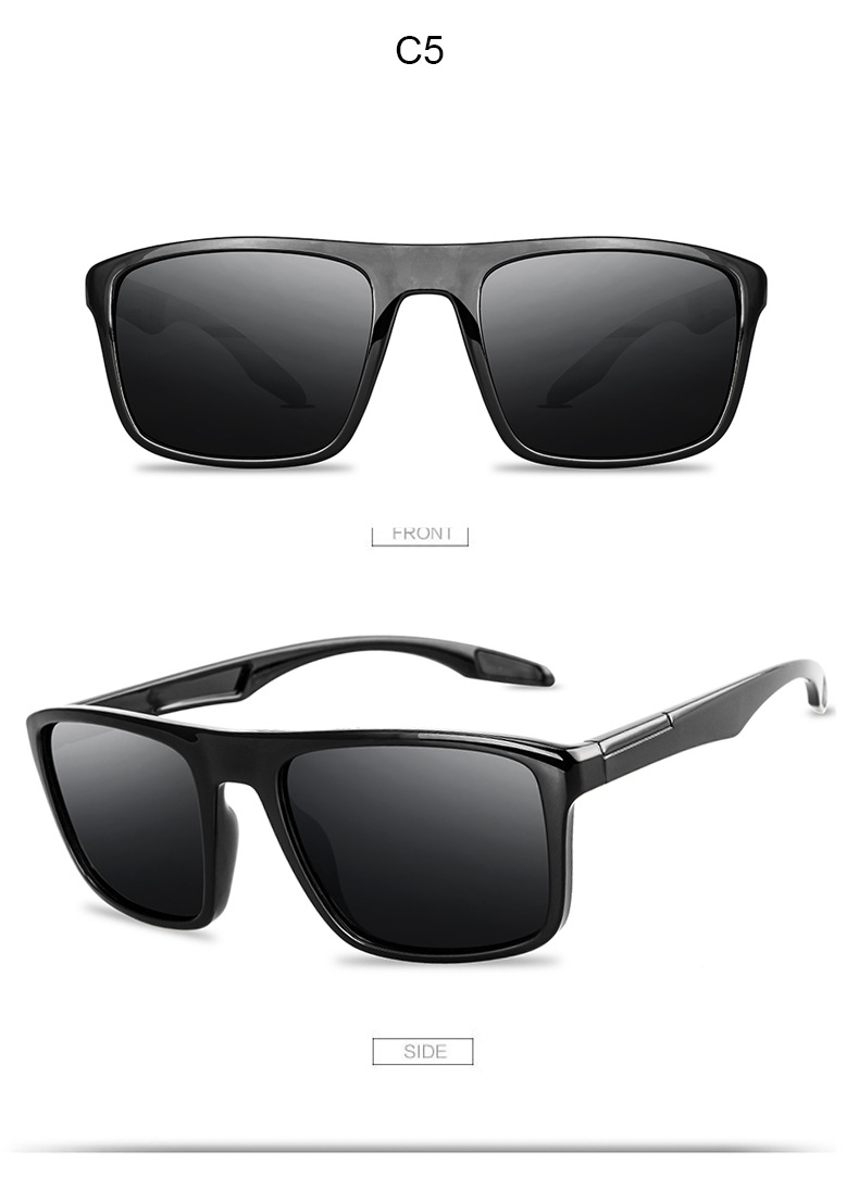 Lunettes de conduite classiques pour hommes, lunettes de soleil polarisées de styliste, pêche, randonnée, Sports de plein air