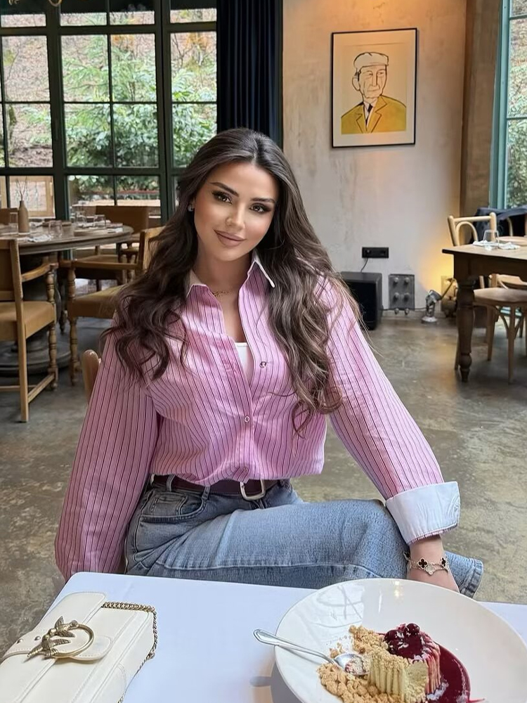 Chemisiers pour femmes SLTNX – Nouvelle collection printemps, chemises élégantes à blocs de couleur, hauts chics à simple boutonnage pour femmes