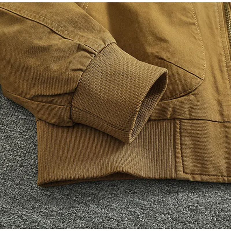 Veste de vol tissée vintage pour hommes, haut décontracté, opérabilité UR, marque de mode, classique
