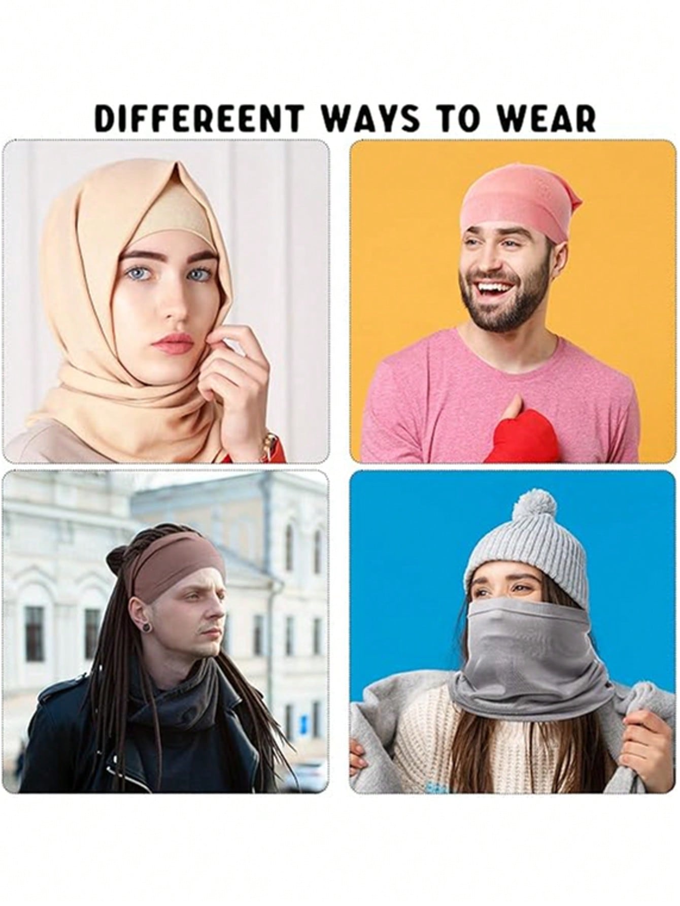 Sous-écharpe musulmane Turban Hijab Ninja chapeau intérieur femmes casquette de chimio couverture de perte de cheveux Bonnet instantané Femme Musulman bandeau