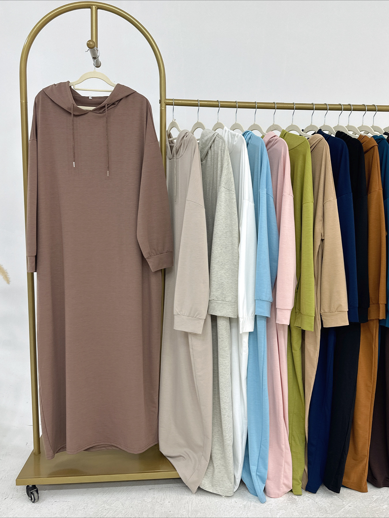 Femmes musulmanes Robe à capuche saoudienne arabe longue Robe robes Abaya dubaï marocain caftan Jalabiya Eid Ramadan robes à capuche Abayas
