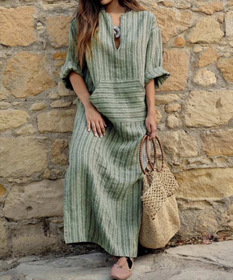 Robe décontractée à manches courtes pour femmes, plis en lin de coton, robe longue Boho, plage vintage d'été, vacances, robes de rue, Femme
