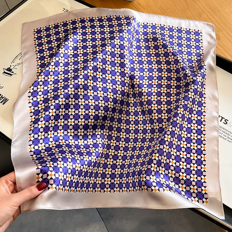 Été 100% véritable Foulard en soie naturelle femmes luxe carré Bandana Foulard enveloppes Foulard femme cheveux ruban bandeau Foulard