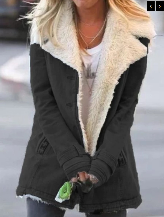 Vestes populaires d'automne et d'hiver pour femmes, couleur unie, manteau mi-long à capuche en peluche pour femmes, mélanges