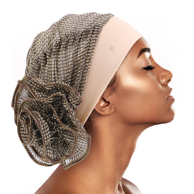Turban Kendny à fleurs pour femmes musulmanes, chapeau pour perte de cheveux, chimio, bandanas, bonnet intérieur, bonnet pour cancer Ninja, bonnet rond, casquettes, nouveau