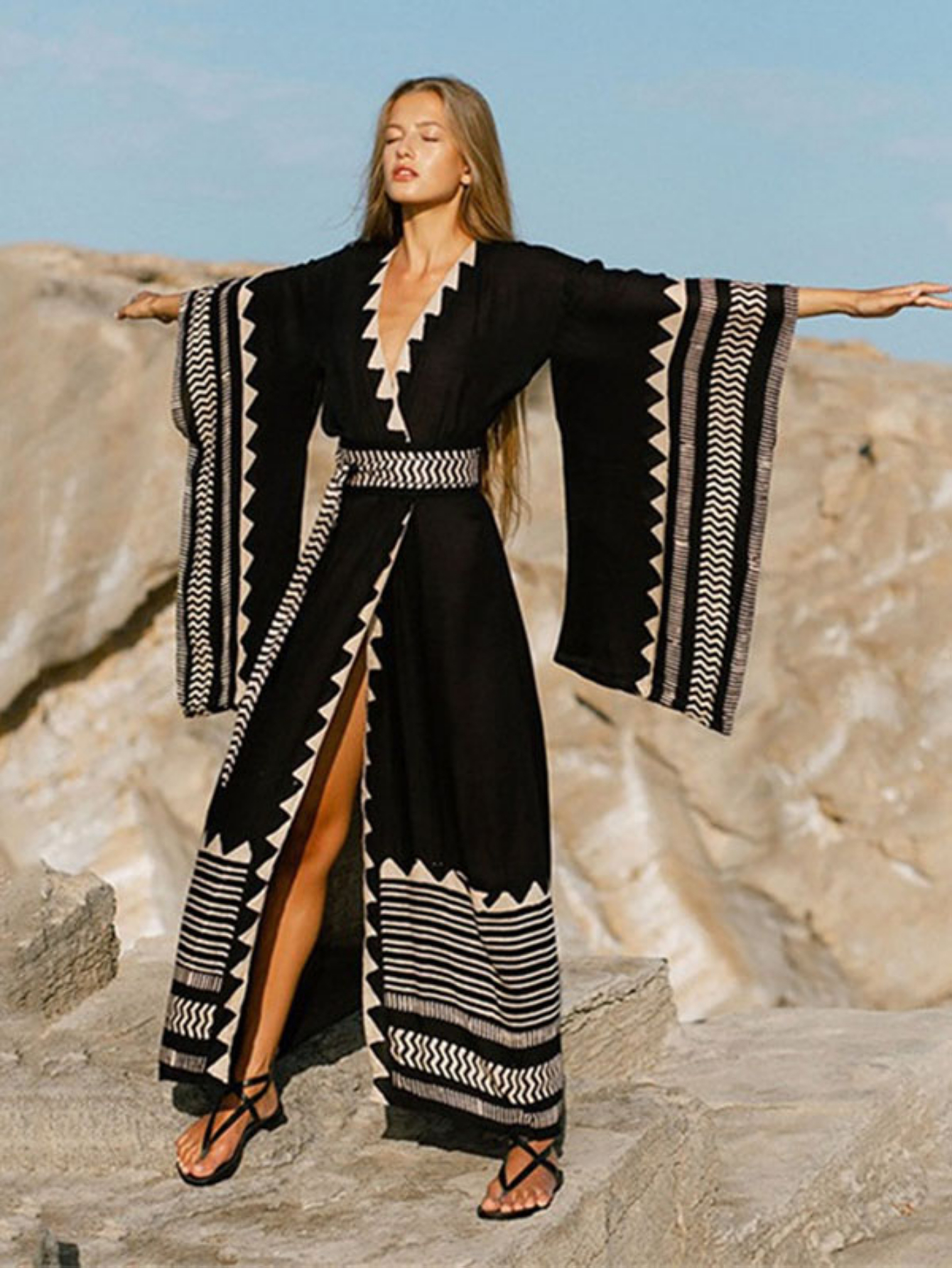 Robes caftan pour femmes, caftan Mrs Roper imprimé coloré, robes de plage pour maillot de bain
