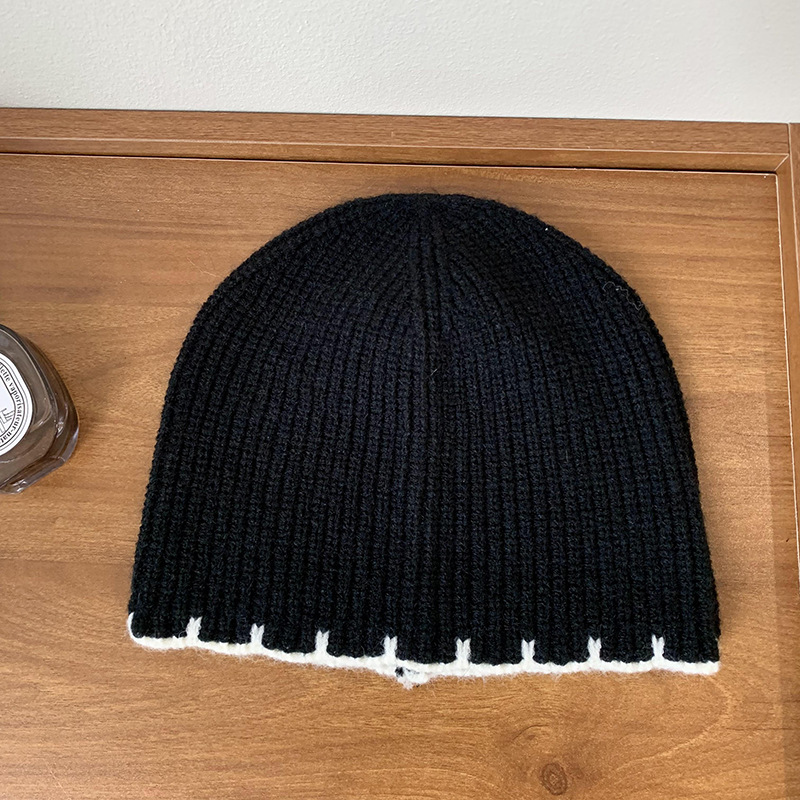 Bonnet baggy pour femme, bonnet solide, garder au chaud, hiver