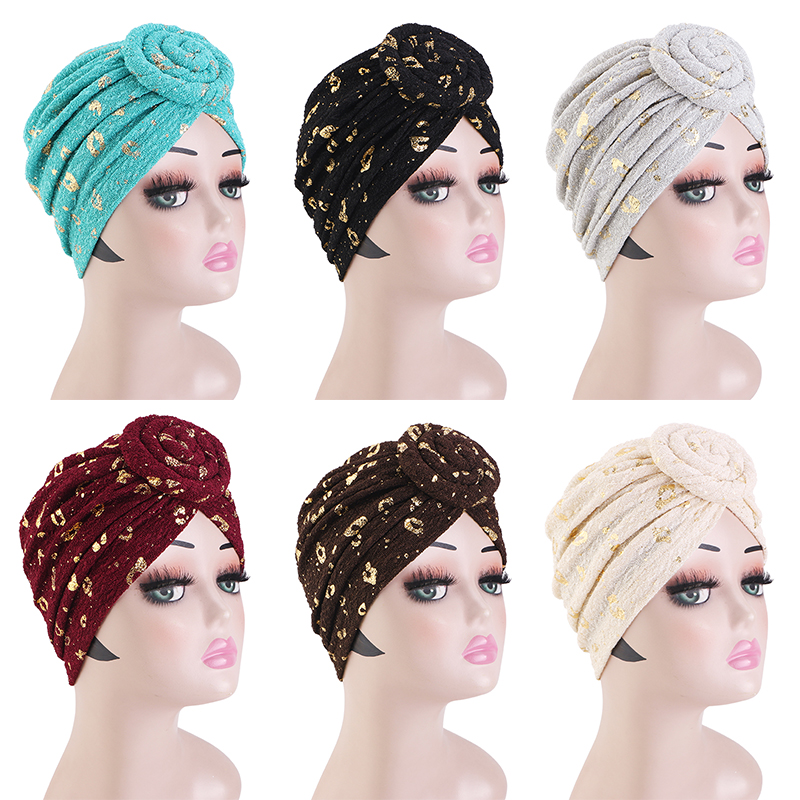 Turban croisé torsadé pour femme, bonnets hijab avec bande élastique extensible, couvre-chef, bonnet, accessoires pour cheveux