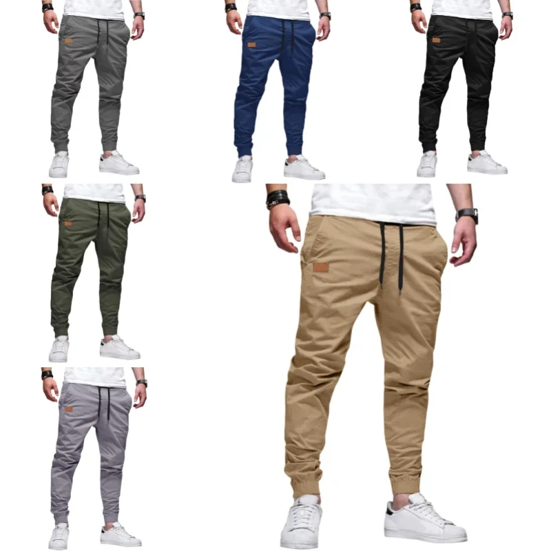 Pantalon cargo décontracté pour homme, pantalon de jogging élastique, pantalon de sport respirant, pantalon de course, pantalon de fitness, vêtements pour homme, streetwear