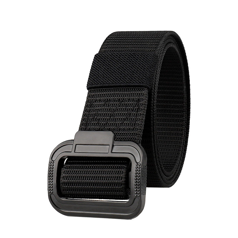 Ceinture tactique de sport pour hommes et femmes – Matériau en toile de nylon, boucle solaire en métal, idéale pour un usage extérieur et quotidien