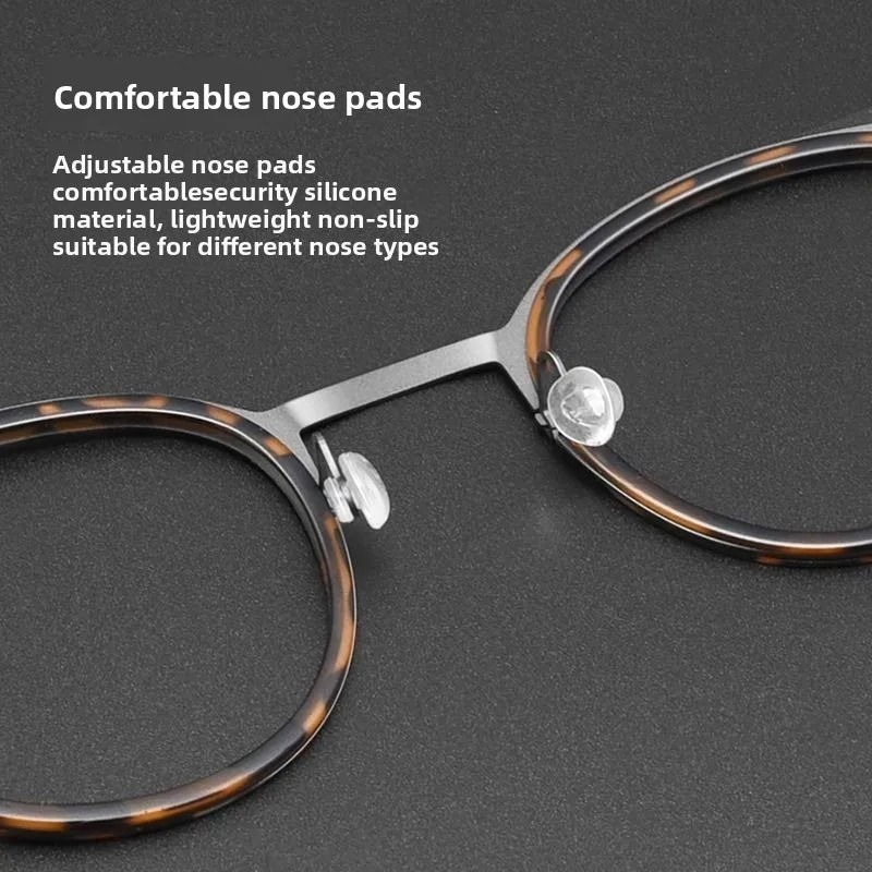 Lunettes de lecture à monture métallique de luxe pour hommes, lunettes d'affaires, rondes, Vintage, monture complète, Anti lumière bleue, vue lointaine, 0 ~ + 4